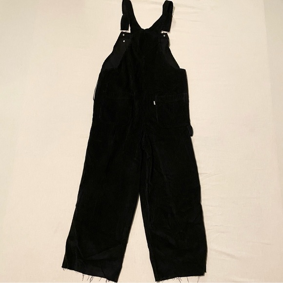 Levi’s Silver Tab Corduroy Overalls Size Small Altered - Picture 10 of 16